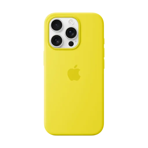 Silikon qoruyucu örtük Apple MagSafe ilə iPhone 16 Pro üçün, Star Fruit