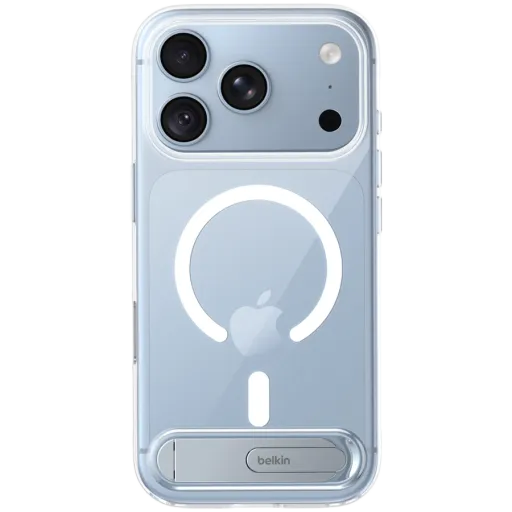 Husă BELKIN transparentă cu suport și MagSafe pentru iPhone 18 Pro Max