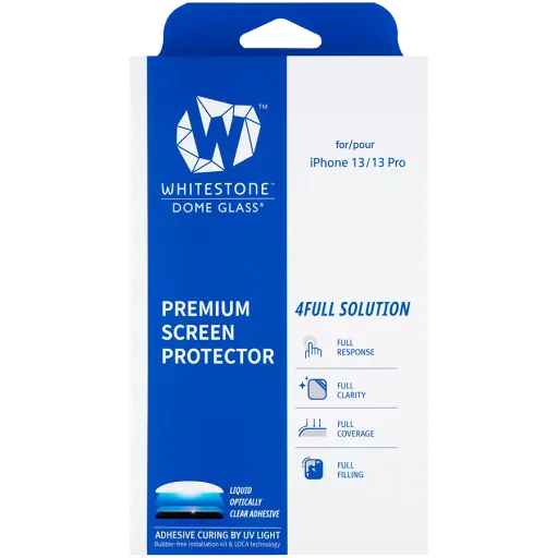 WHITESTONE Закаленное стекло  для iPhone 13/13 ProDome Glass