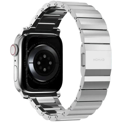 Kəmər NOMAD Apple Watch üçün, 38/40/41 mm, Gümüş