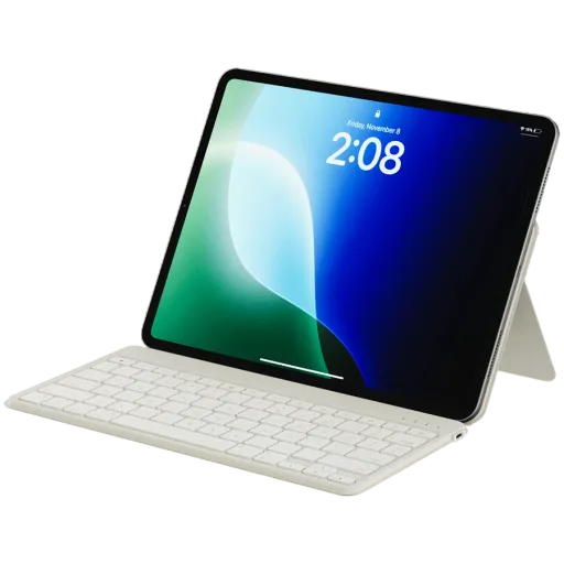 SATECHI Чехол с клавиатурой OntheGo  Sand для Mac Mini/iPad Pro 12.9/iPad Pro 11/Mac Studio/iPad Air 11 (M2)/iPad Air 11 (M3)/MacBook Air 13/MacBook Pro 13/iPad mini (5-го поколения)