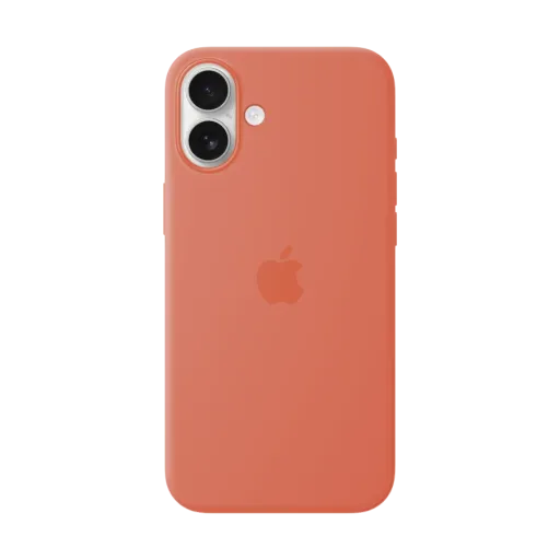 APPLE Чохол силіконовий з MagSafe Tangerine для iPhone 16 Plus