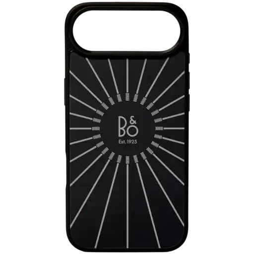 Case Bang & Olufsen glass version with MagSafe for iPhone Air, Black Anthracite