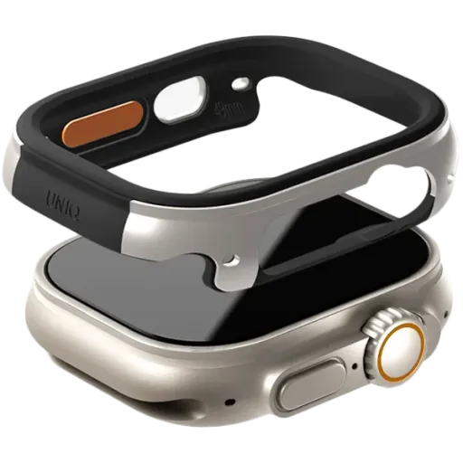 Qoruyucu örtük UNIQ VALENCIA Apple Watch Ultra üçün, Boz