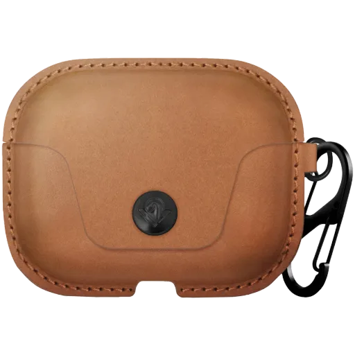 TWELVE SOUTH Case AirSnap Pro Cognac for AirPods Pro