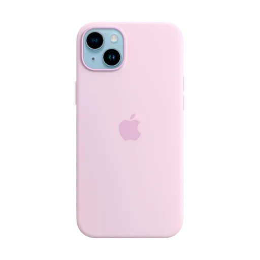 Силиконовый чехол Apple с MagSafe для iPhone 14 Plus, Лиловый