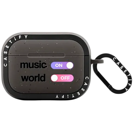 CASETIFY Case ULTRA IMPACT Matte Charcoal for AirPods Pro/AirPods Pro (Gen2)