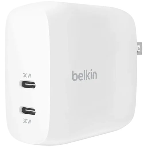 Адаптер питания BELKIN 2*USB-C, 60 Вт