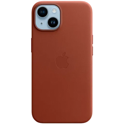 Apple Чохол Leather Case with MagSafe Umber для iPhone 14