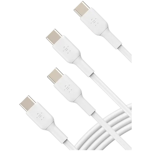 Cable BELKIN USB-C, 1m, White