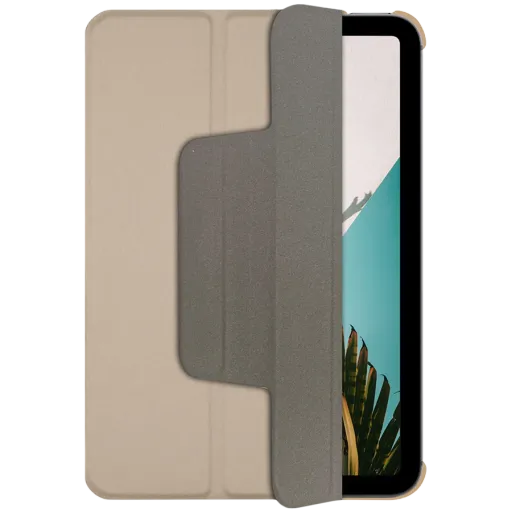 Обложка Smart Folio MACALLY Bookstand Золотой для iPad mini (6-го поколения)