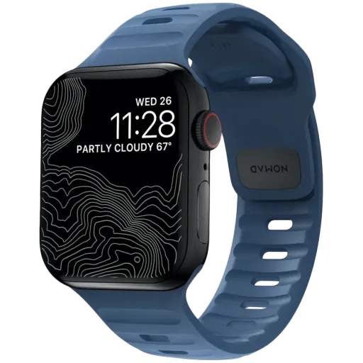 Ремешок NOMAD Sport Strap V2 для Apple Watch 38/40/41мм, Naval Blue
