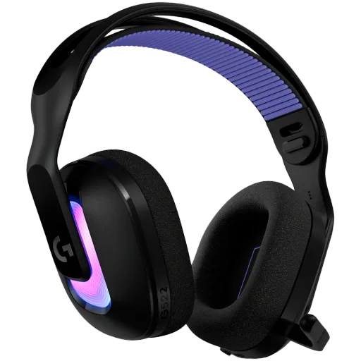 Headphones LOGITECH G522 Lightspeed, Black