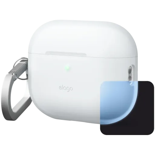 ELAGO Чохол Silicone Hang case  Nightglow Blue для AirPods Pro (Gen3)