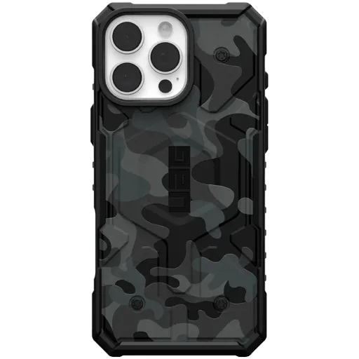 Husă UAG Pathfinder SE cu MagSafe pentru iPhone 16 Pro Max, Black Midnight Camo
