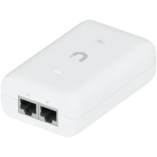 Injector PoE Ubiquiti U-POE-AT, 30W, 802.3at, White