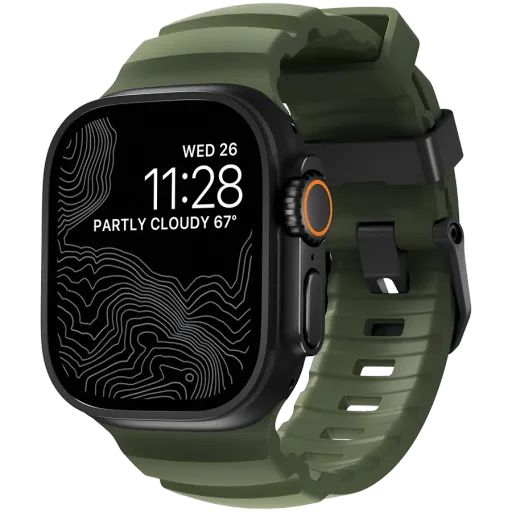 NOMAD Ремешок  for Apple Watch 46/49 mm, Forest