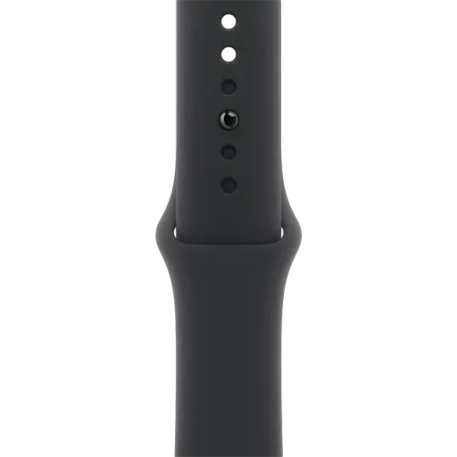 Apple 40mm Sport Band - S/M & M/L Ремешок for Apple Watch 40 mm, Size S/M, Чёрный