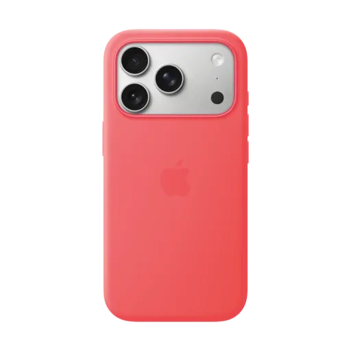 Apple силиконовый чехол с MagSafe Bright Guava для iPhone 17 Pro