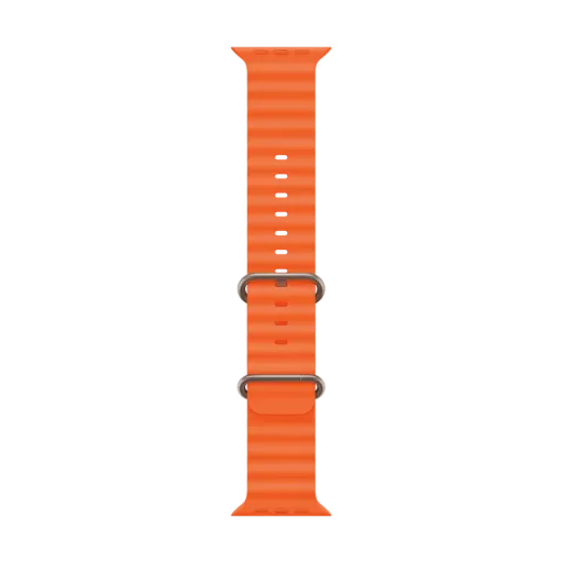 Apple Ocean Band Ремешок для Apple Watch 44/45/49 mm, Оранжевый