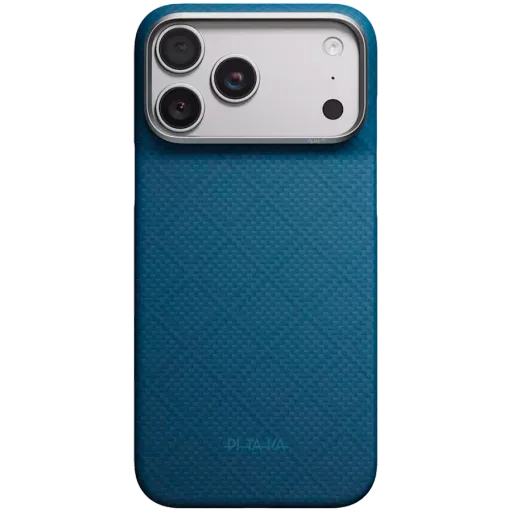 Husă PITAKA Argyle cu MagSafe pentru iPhone 18 Pro Max, Blue's Red