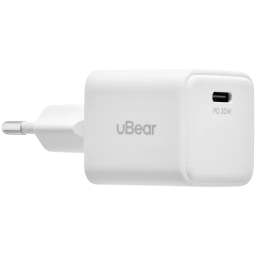 Адаптер питания UBEAR USB-C, 30 Вт