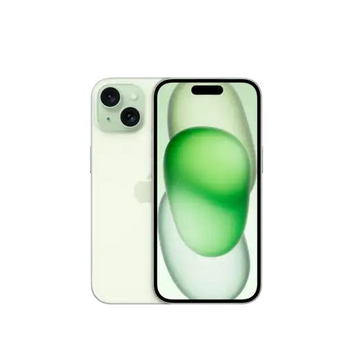 iPhone 15, 128 ГБ, бу, Зелёный