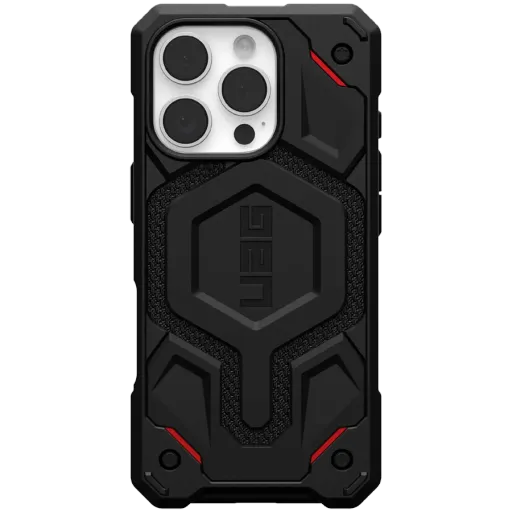 Чехол UAG Monarch Pro с MagSafe для iPhone 16, Kevlar Black