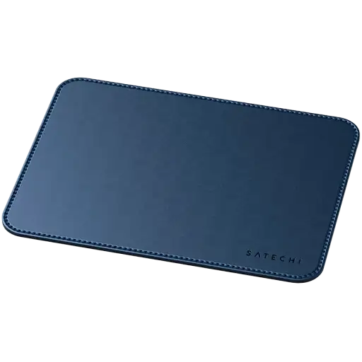 SATECHI Eco Leather Mouse Pad, Blue