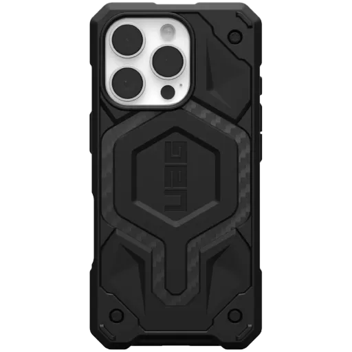 Чехол UAG Monarch Pro с MagSafe для iPhone 16 Pro, Углеволокно