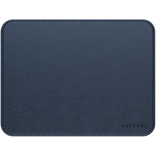 SATECHI Vegan-Leather Premium Mouse Pad, Blue