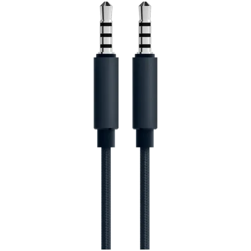 4 Pole Audio Cable, Navy