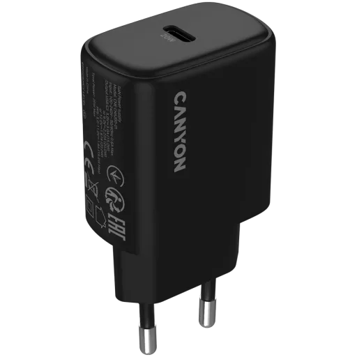 CANYON Адаптер питания OnCharge 200 USB-C USB Тип C, 20 Вт