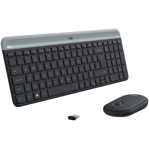 LOGITECH (CIS) MK470 Keyboard, Russian/International English
