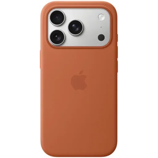 Apple Case Silicone Case with MagSafe Terra Cotta for iPhone 17 Pro