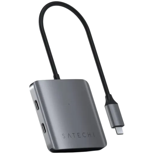 SATECHI USB Hub 4-PORT USB-C HUB Մոխրագույն