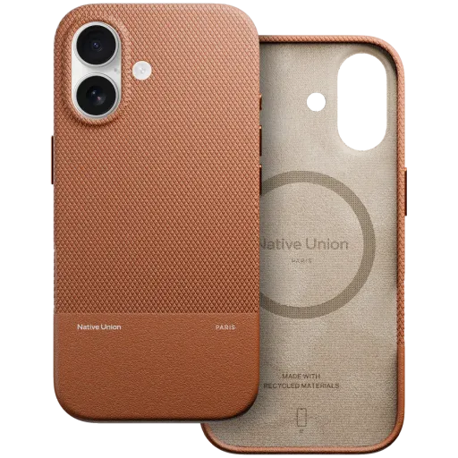 NATIVE UNION Case (RE)Classic with MagSafe Tan for iPhone 17