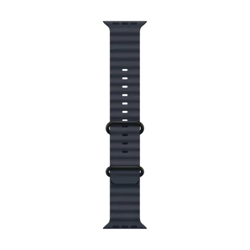 Apple 49mm Ocean Band - Black Titanium Finish Band Extension Ocean Band Темно-синій за Apple Watch 44 mmApple Watch 45 mmApple Watch 46 mmApple Watch 49 mm 44/45/46/49 mm