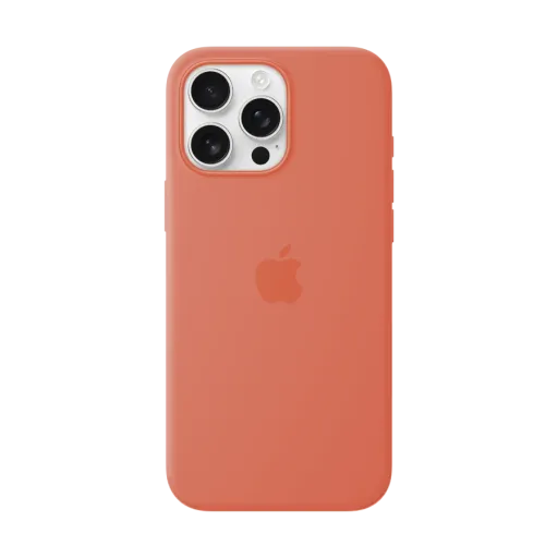 APPLE Чохол силіконовий з MagSafe Tangerine для iPhone 16 Pro Max