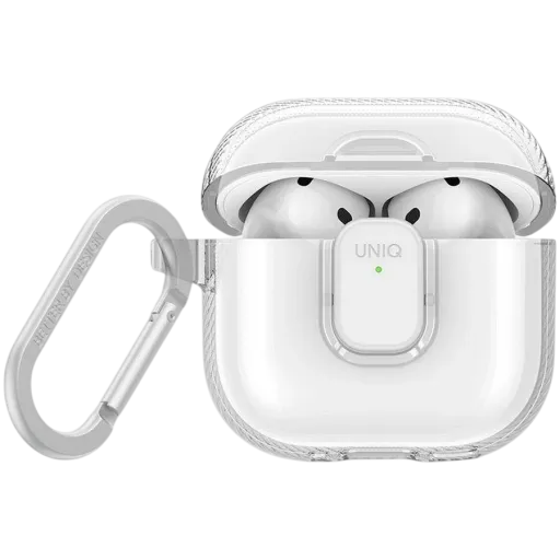 Case UNIQ Glase Pro for AirPods (Gen.4), Glossy Clear