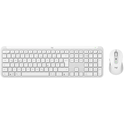 Комлект клавиатура и мышь LOGITECH Signature Slim MK950, Off-White (L920-012491)