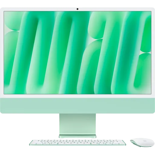 iMac 24" M4, 8C CPU 8C GPU, 16ГБ 256ГБ Твердотільний накопичувач, Зелений