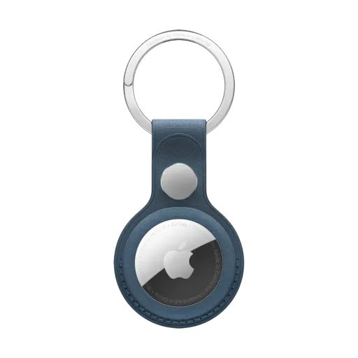 Breloc Apple FineWoven pentru AirTag, Wildflower Blue