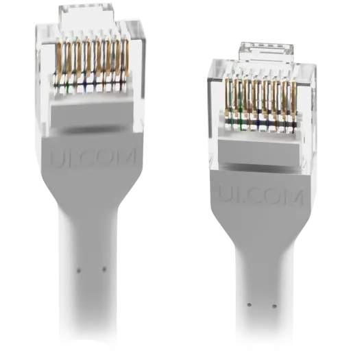 Cablu Ubiquiti U-Cable Patch, RJ-45, ultra-subțire 0.3 m, Ethernet, White