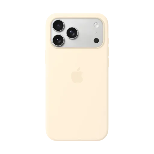 Apple Case Silicone Case with MagSafe Vanilla for iPhone 17 Pro Max