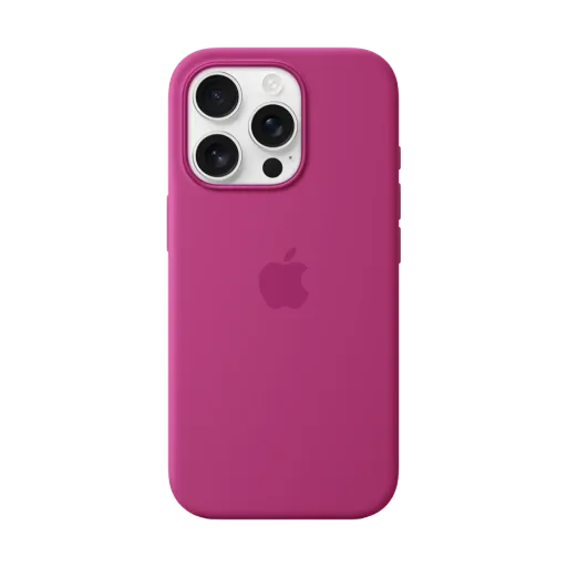 Apple Чохол силіконовий з MagSafe Фуксія для iPhone 16 Pro