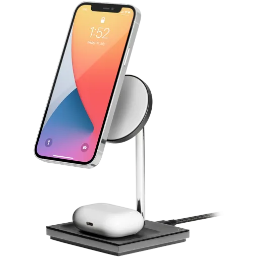 NATIVE UNION Wireless Charger to USB Type C, 20 W, Black