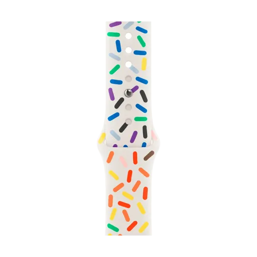 Kəmər Apple Sport Band, Apple Watch üçün, 42/44/45/49 mm, M/L, Pride Edition