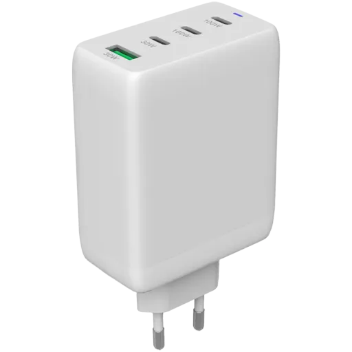 Адаптер питания CANYON USB/USB-C, 100 Вт, Белый