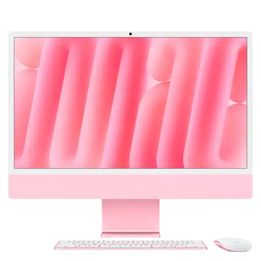 iMac 24 M4, 8C CPU 8C GPU, 16GB 256GB SSD, Pink